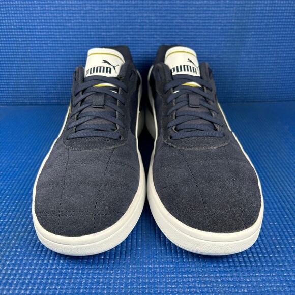 🔴 PUMA ASTRO KICK Men`s Size 11 Navy Blue White Walking Shoes 369115-03 - Picture 2 of 8